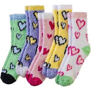❤️Women Fuzzy Socks Cozy Fluffy Winter Slipper Socks Microfiber Soft Warm Home